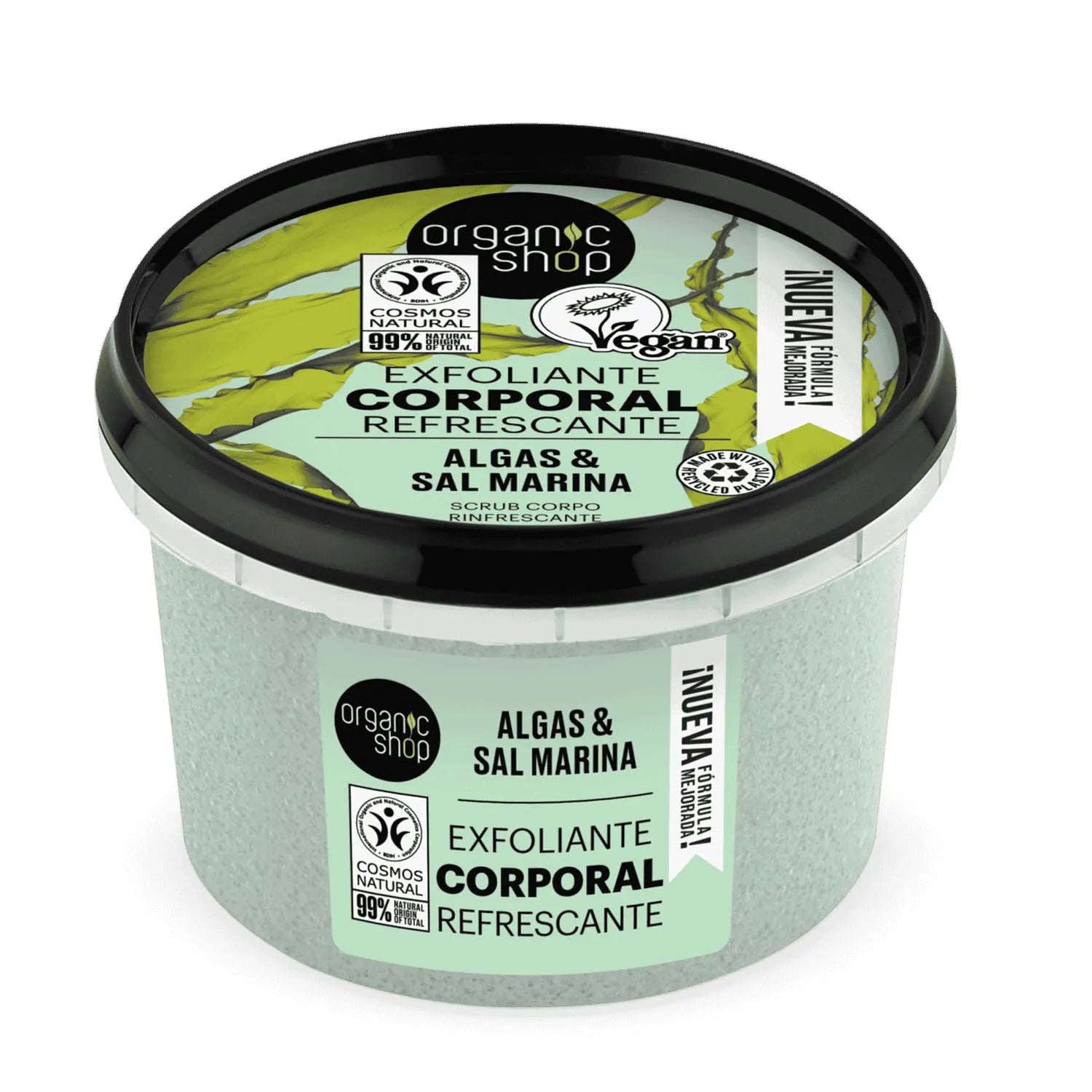 Organic Shop Refrescante Exfoliante Corporal Algas Del Atlantico 1un - By Mio Perfumería