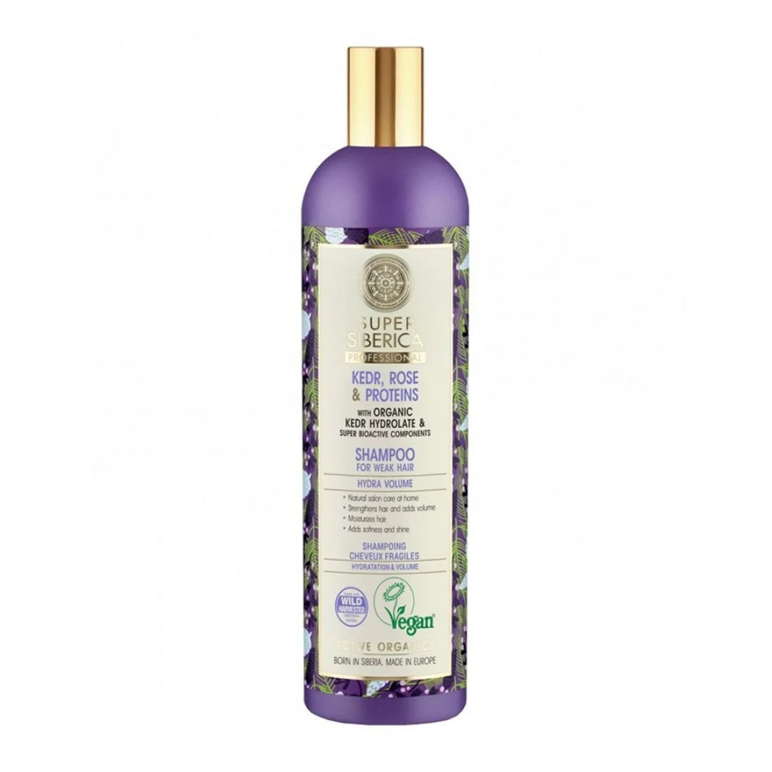 Natura Siberica Pino Rosa y Proteinas Champu Profesional Cabello Debil 400ml - By Mio Perfumería