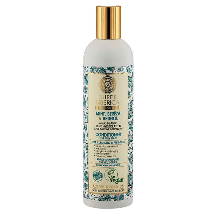Natura Siberica Hair Conditioner Deep Cleansing And Freshness 400ml - By Mio Perfumería