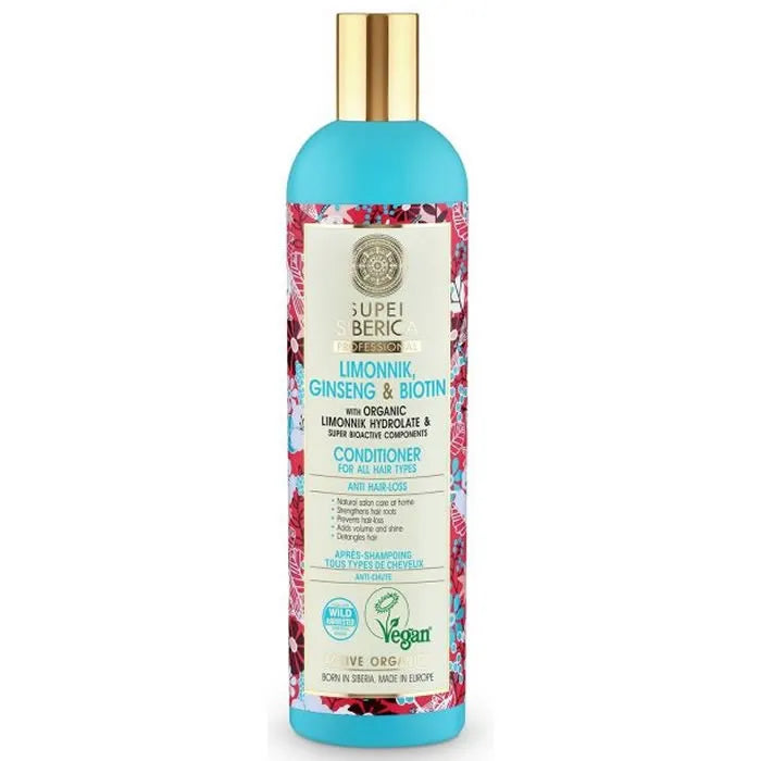 Natura Siberica Hair Conditioner Anti Hair Loss 400ml - By Mio Perfumería