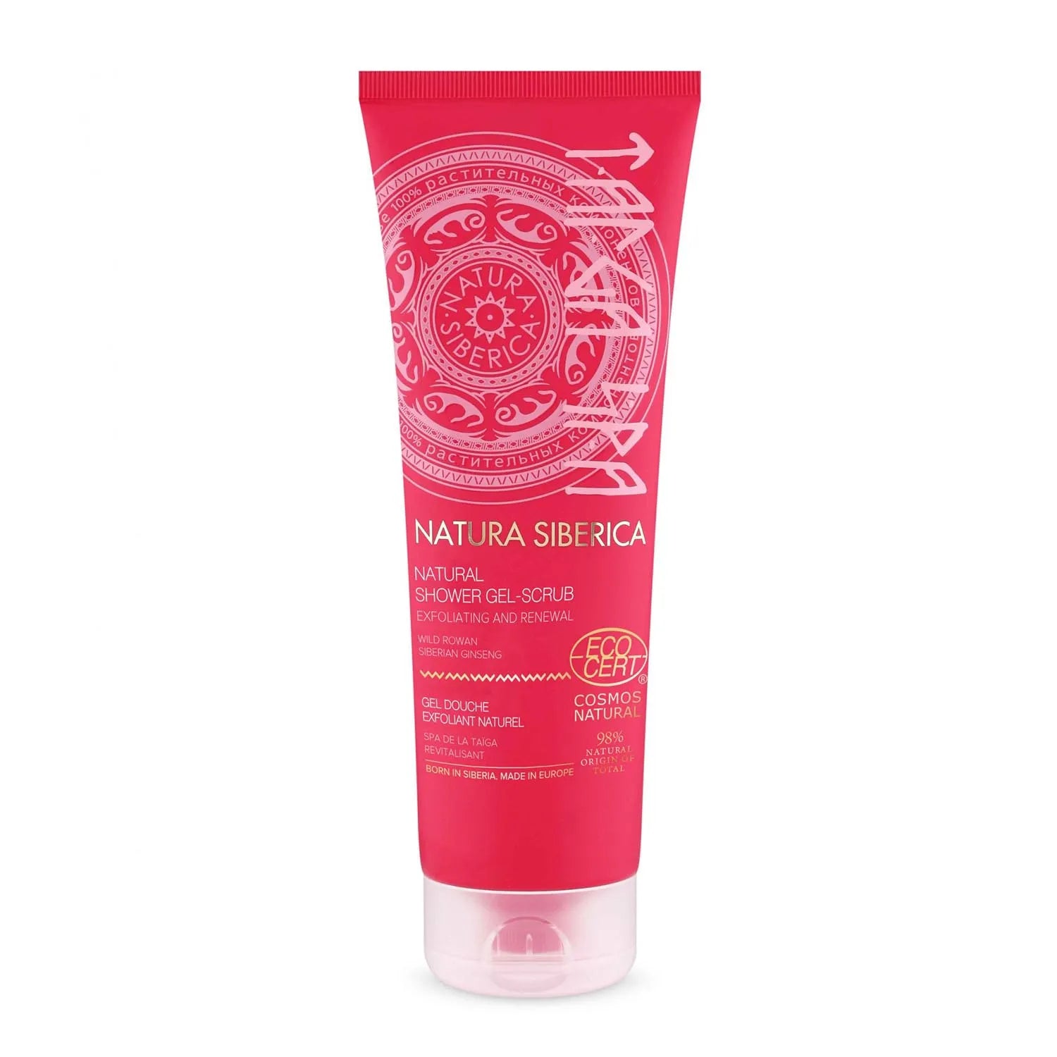 Natura Siberica Natural Gel-Exfoliante Siberian Ginseng 200ml - By Mio Perfumería