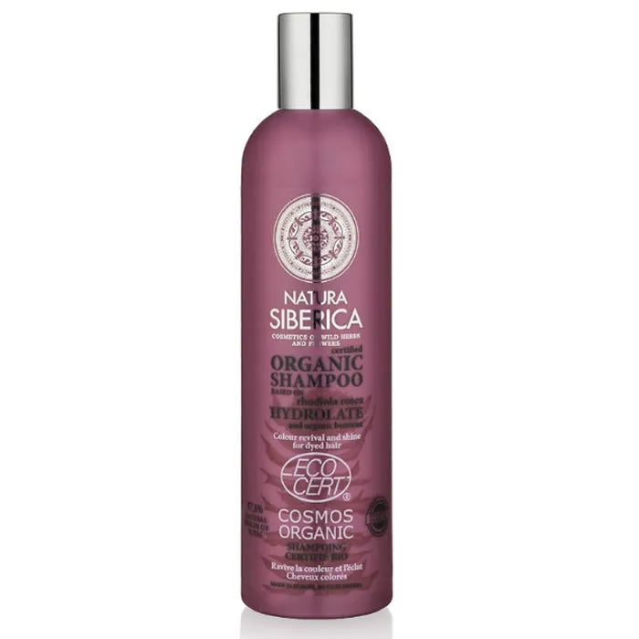 Natura Siberica Certified Organic Shampoo Colour Revival And Shine 400ml - By Mio Perfumería