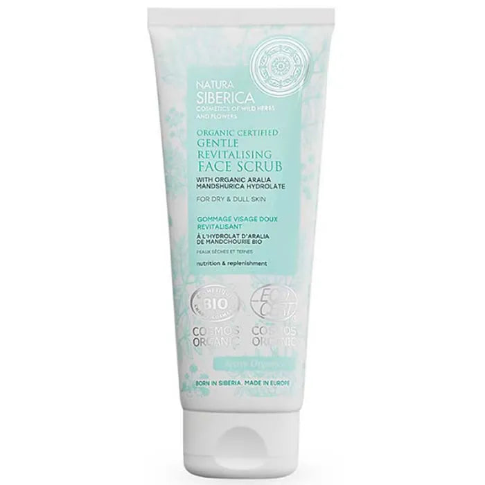 Natura Siberica Gentle Revitalizing Face Scrub 100ml - By Mio Perfumería