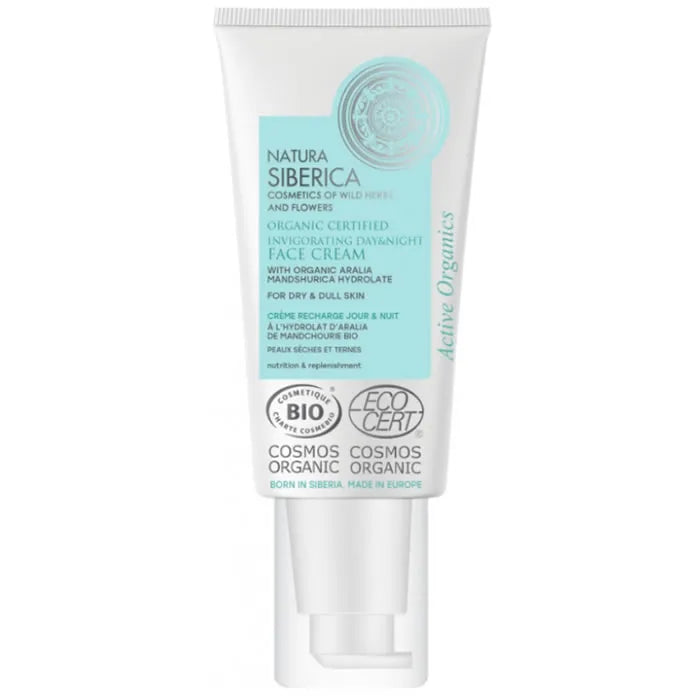 Natura Siberica Invigorating Day And Night Face Cream 50ml - By Mio Perfumería