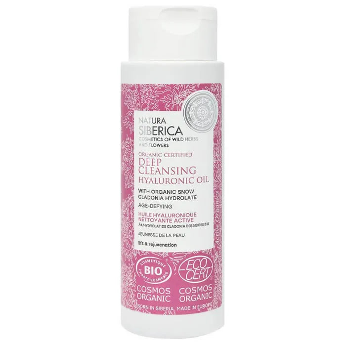 Natura Siberica Age Defying Deep Cleansing Hyaluronic Oil 150ml - By Mio Perfumería