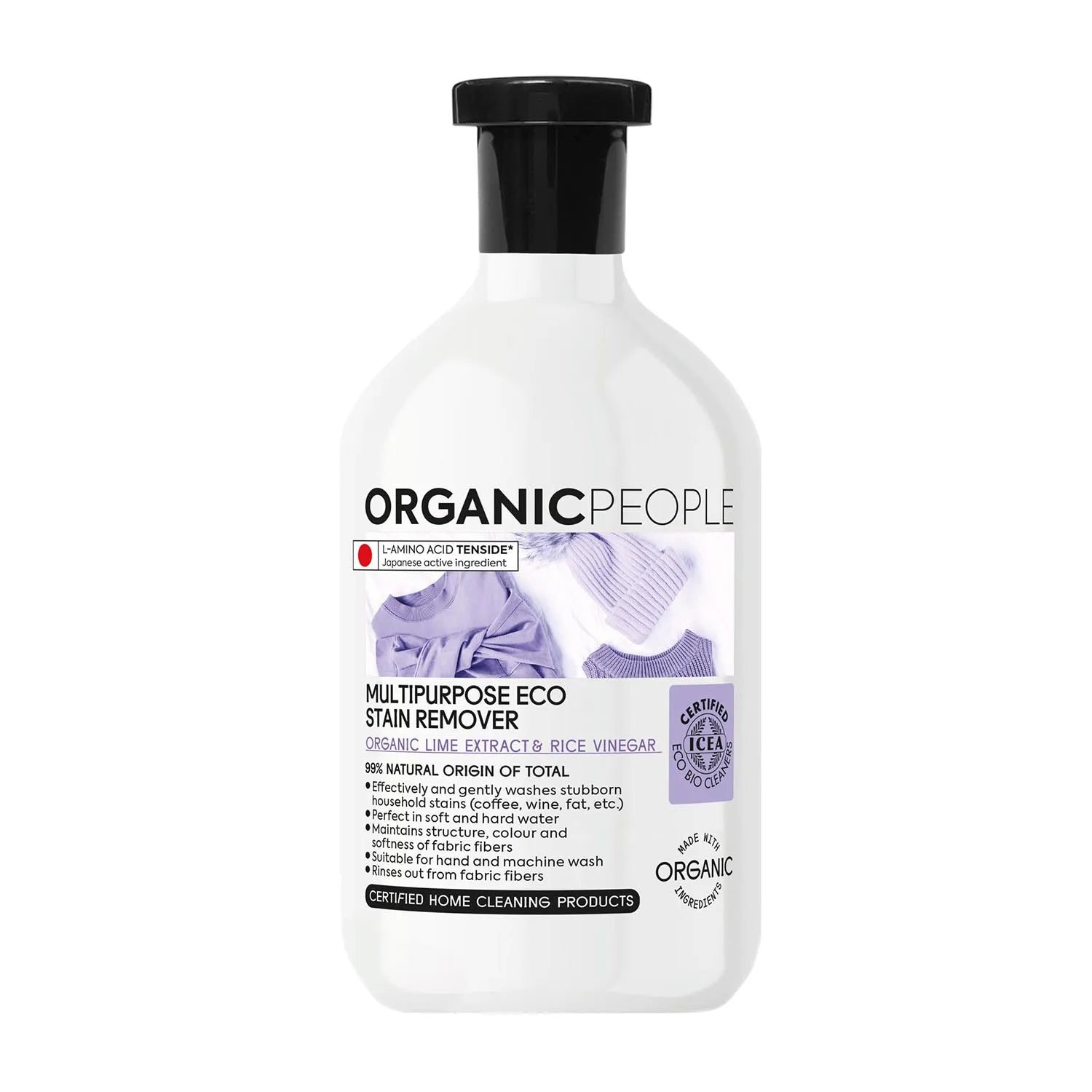 Organic People Lime Extract y Rice Vinegar Multi-Purpose Eco Stain Remover 200ml - By Mio Perfumería