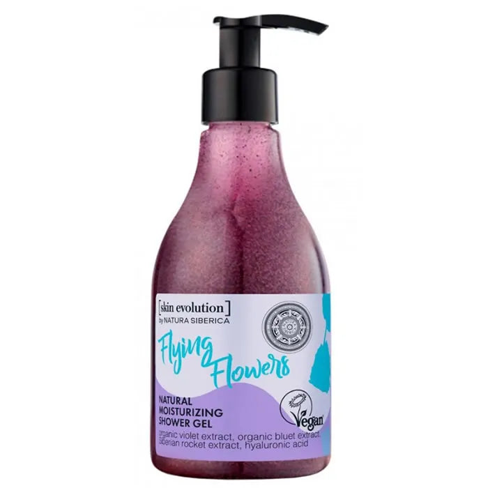 Natura Siberica Flying Flowers Natural Moisturizing Shower Gel 260ml - By Mio Perfumería
