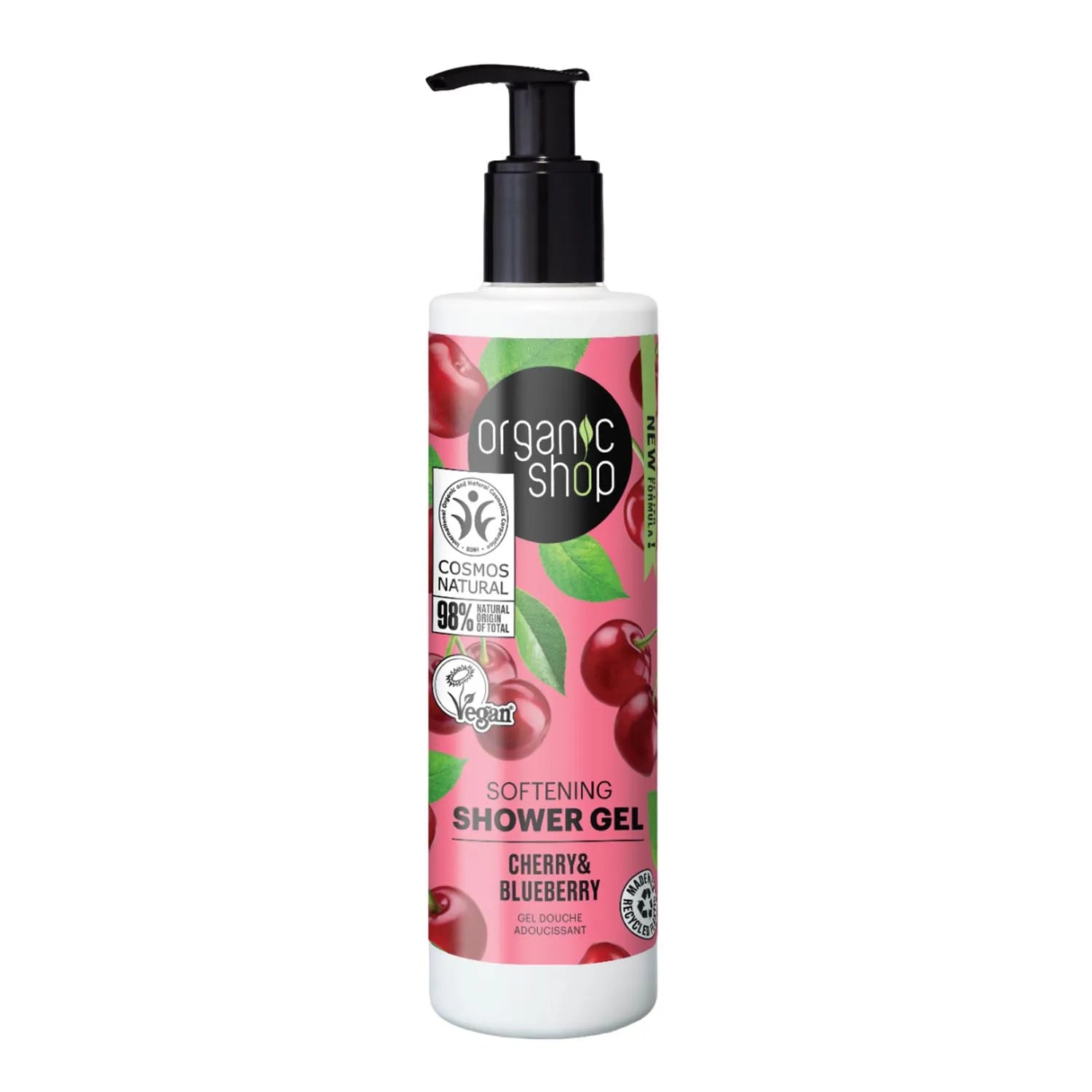 Organic Shop Cherry Gel De Baño 280ml - By Mio Perfumería