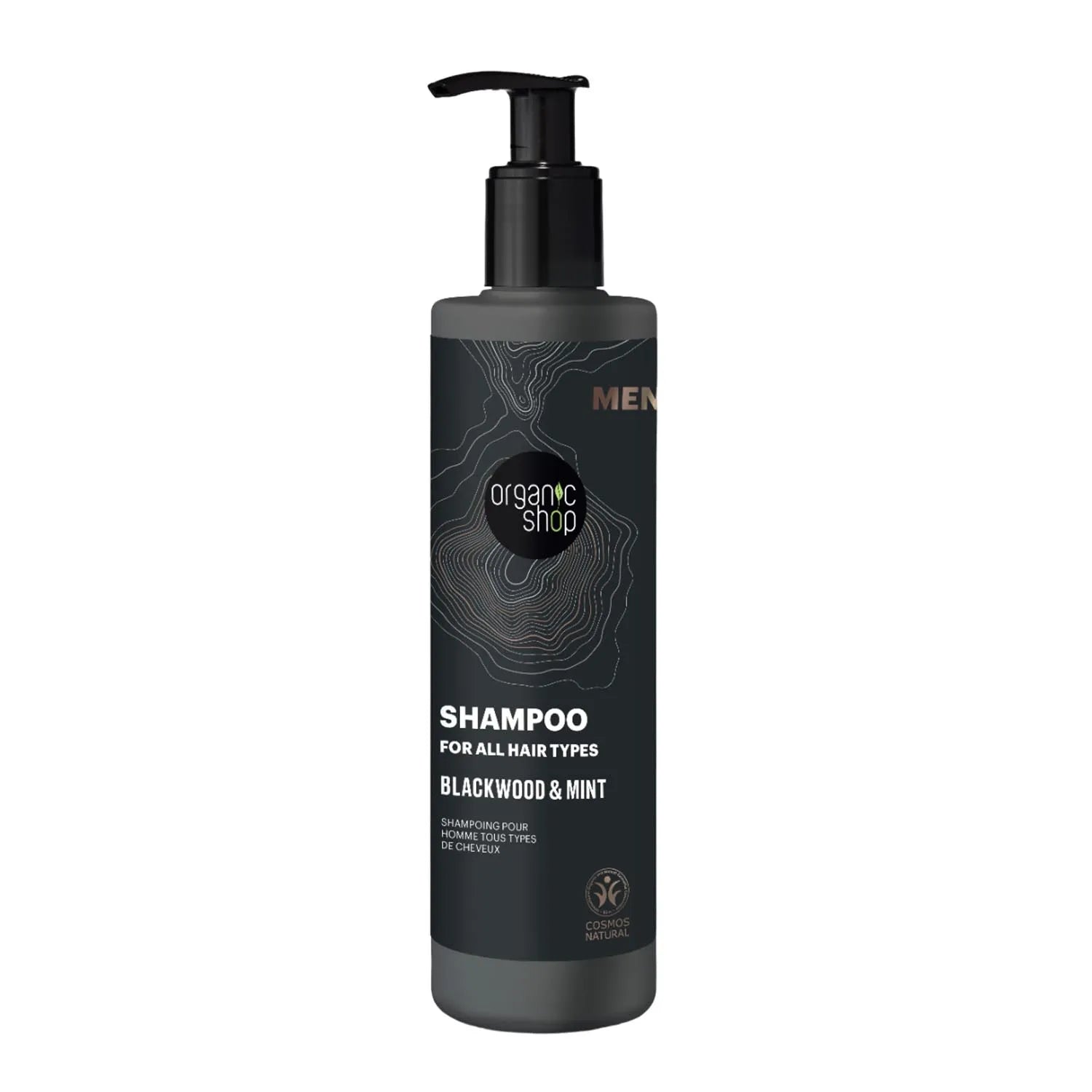 Organic Shop Men Blackwood Champu 280ml - By Mio Perfumería
