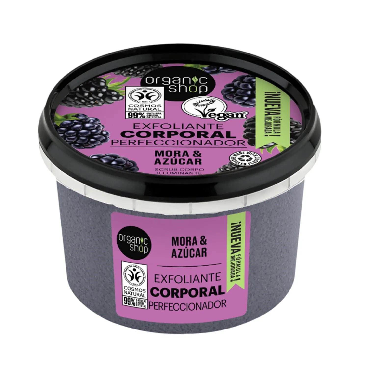 Organic Shop Mora Exfoliante Corporal Perfeccionador 250ml - By Mio Perfumería