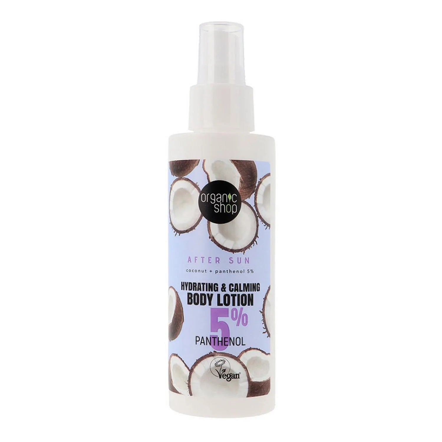Organic Shop Coconut Locion Corporal Hidratante 5 Pantenol 150ml - By Mio Perfumería