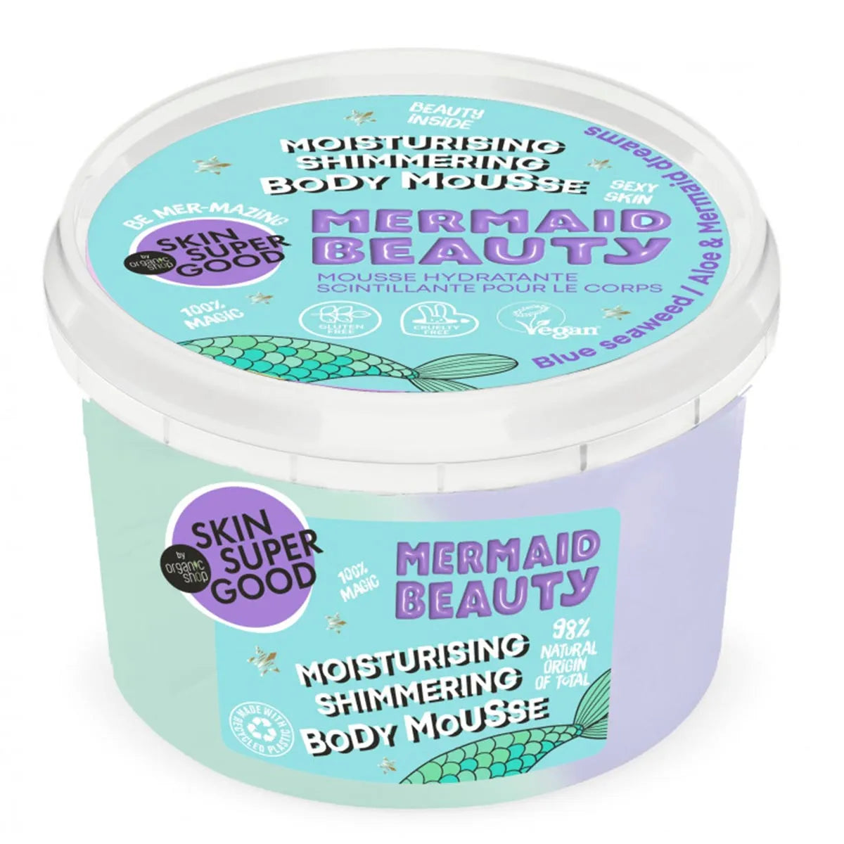 Natura Siberica Skin Super Good Mousse Exfoliante Mermaid Beauty 250ml - By Mio Perfumería