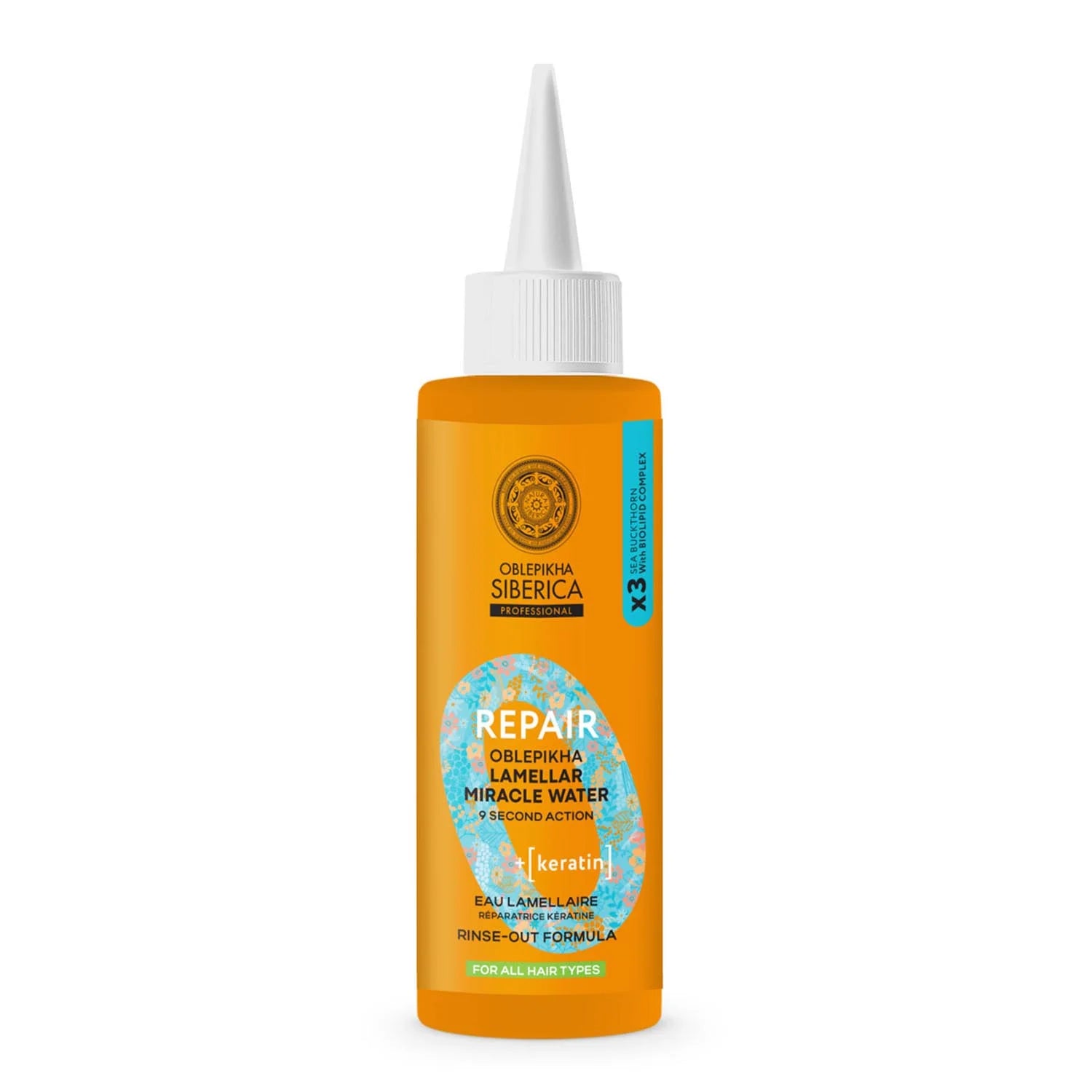 Natura Siberica Oblepikha Repair Keratin Agua Milagrosa Lamellar 200ml - By Mio Perfumería