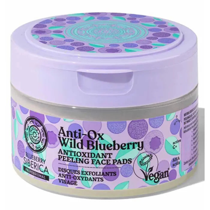 Natura Siberica Antioxidant Peeling Face Pads 20 Units - By Mio Perfumería