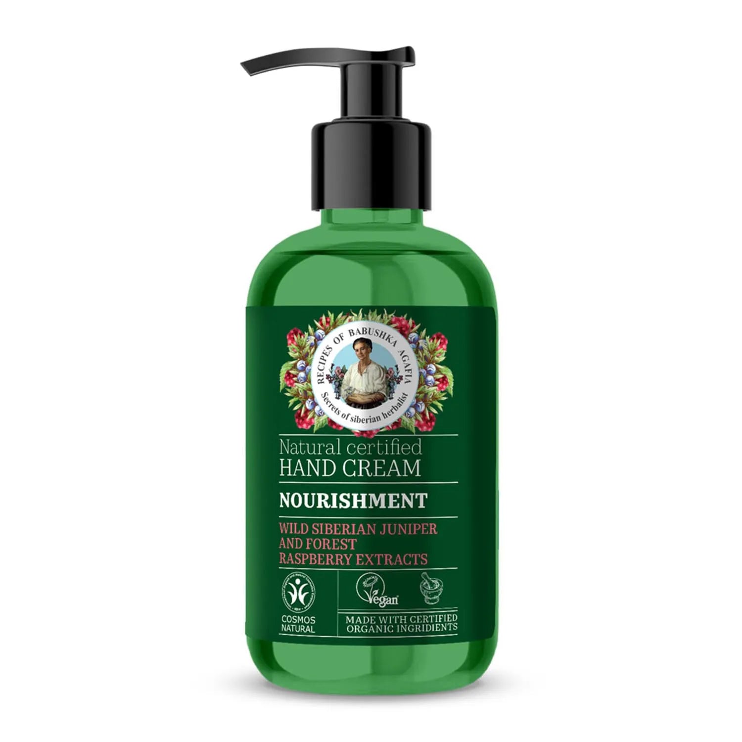 Green Agafia Nourishment Crema De Manos Con Dosificador 300ml - By Mio Perfumería