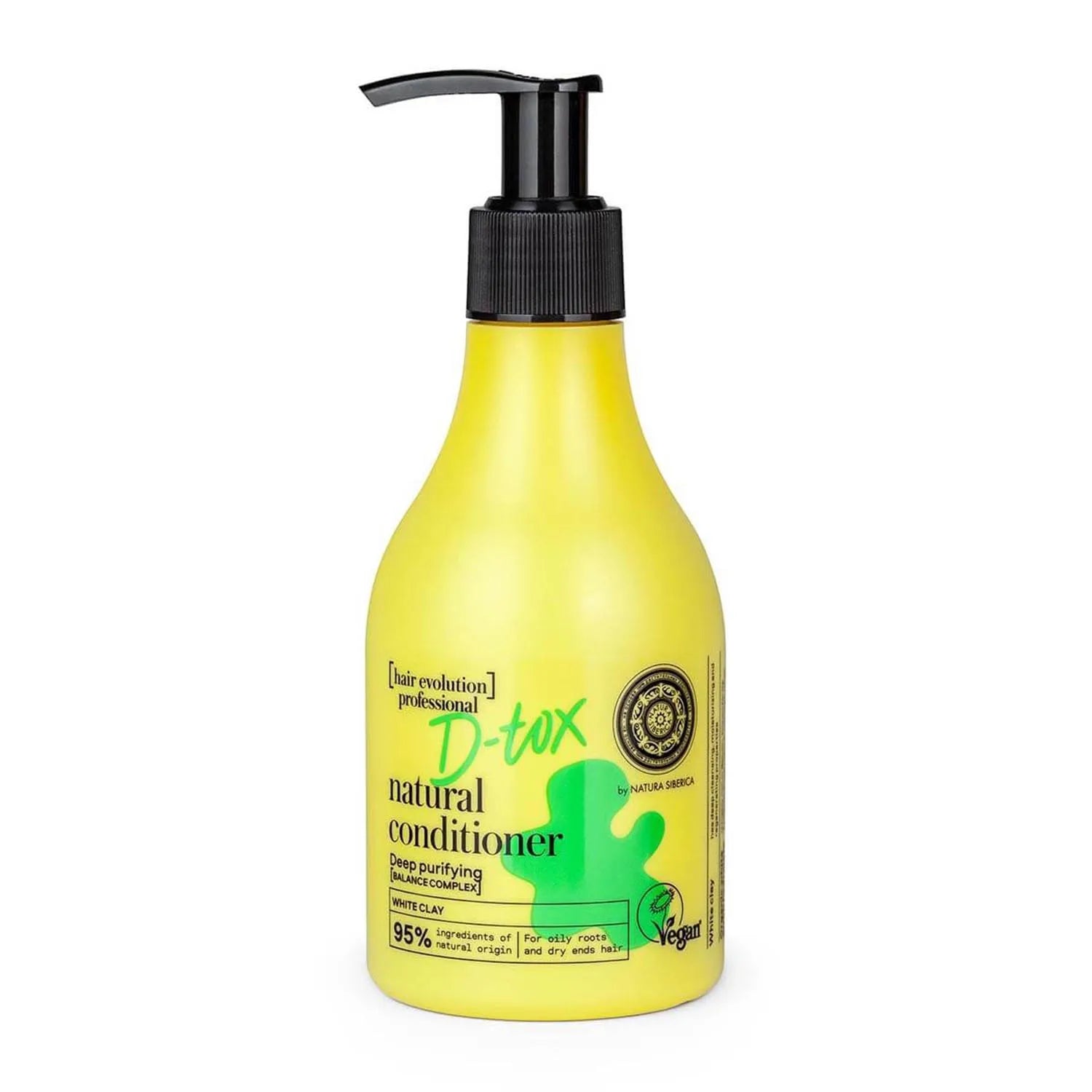 Natura Siberica D-Tox White Clay Acondicionador Purificante 150ml - By Mio Perfumería