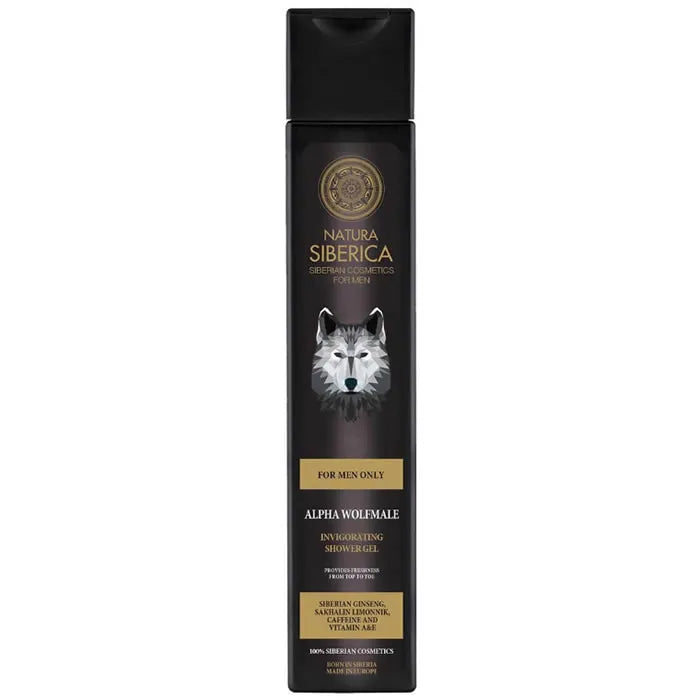 Natura Siberica Alpha Wolfmale Invigorating Shower Gel 250ml - By Mio Perfumería
