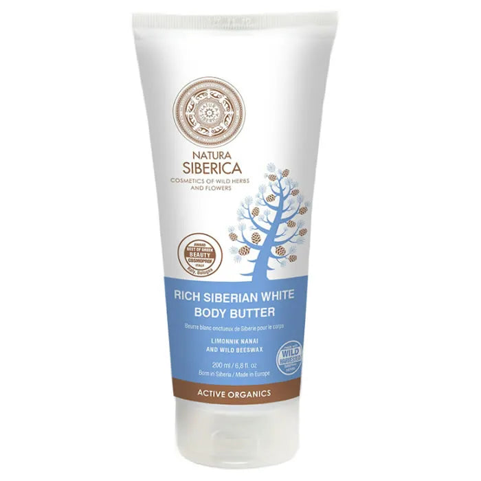Natura Siberica Rich Siberian White Body Butter 200ml - By Mio Perfumería