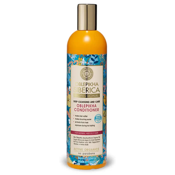 Natura Siberica Oblepicka Conditioner Deep Cleansing And Care 400ml - By Mio Perfumería
