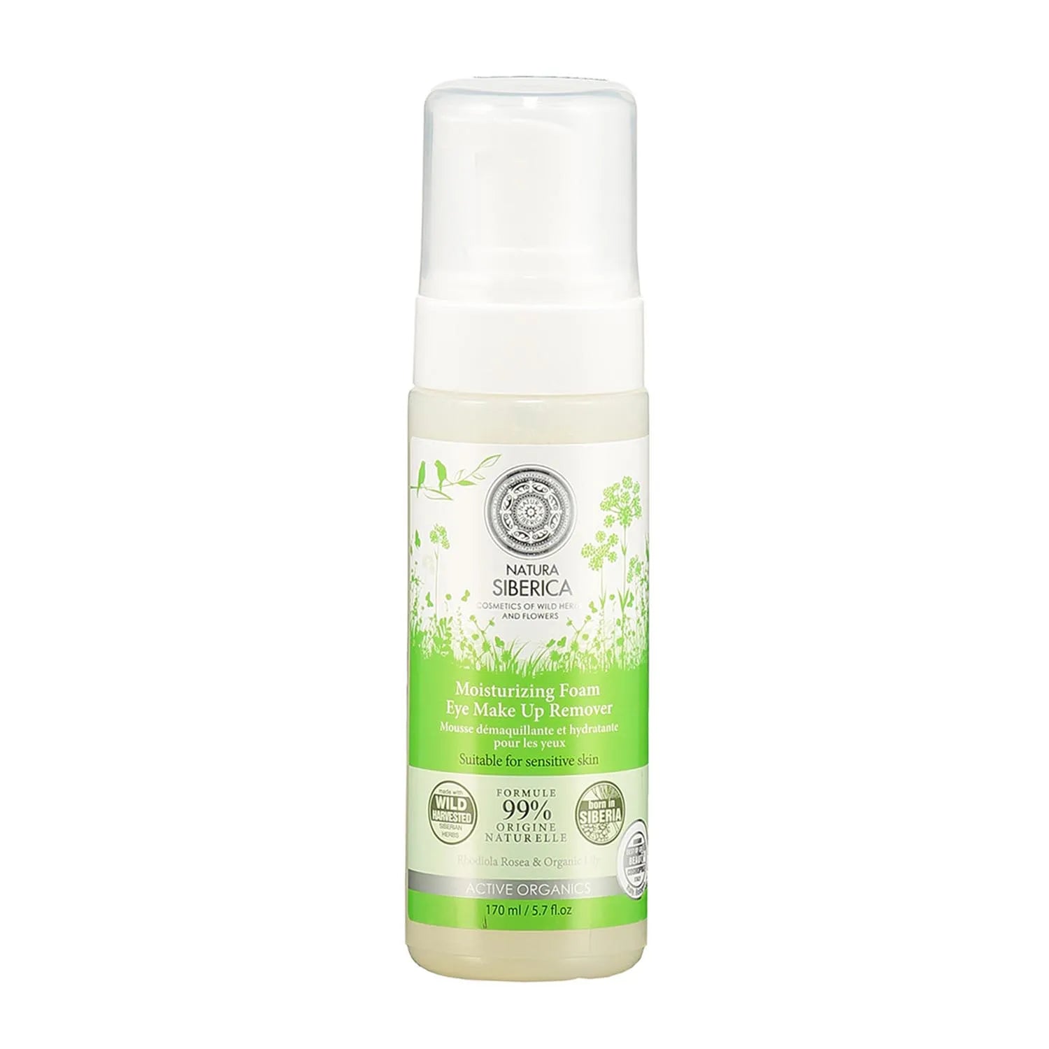 Natura Siberica Moisturizing Espuma Desmaquillante Piel Sensible 170ml - By Mio Perfumería