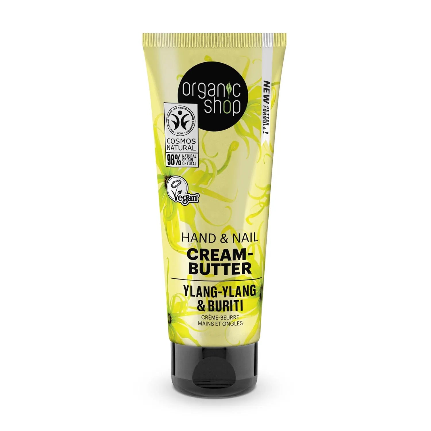 Organic Shop Ylang-Ylang Crema-Manteca Mano y Uñas 75ml - By Mio Perfumería
