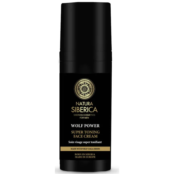 Natura Siberica Wolf Power Super Toning Face Cream 50ml - By Mio Perfumería