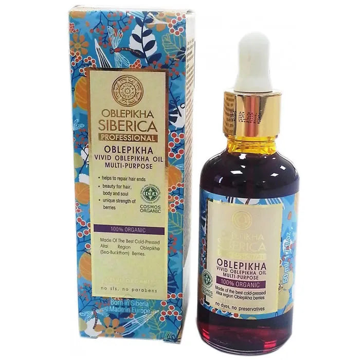 Natura Siberica Vivid Oblepikha Oil Multi Purpose 50ml - By Mio Perfumería