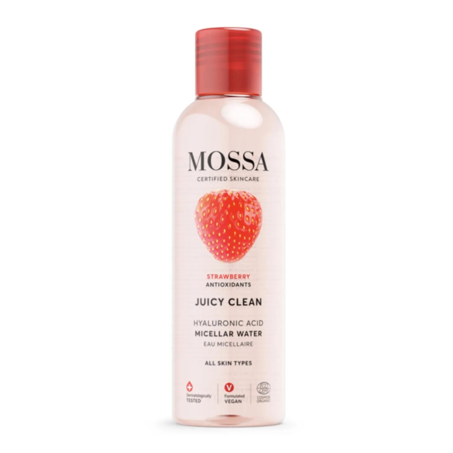 Mossa Cosmetics Mossa Juicy Agua Micelar Strawberry Hyaluronic 50ml - By Mio Perfumería
