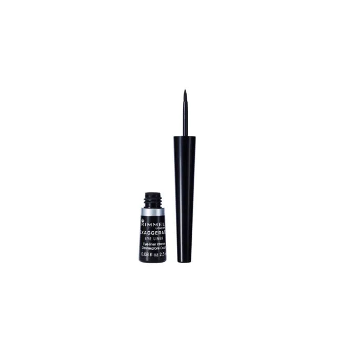Rimmel  Exaggerate Liquid Eyeliner 001 Black - By Mio Perfumería
