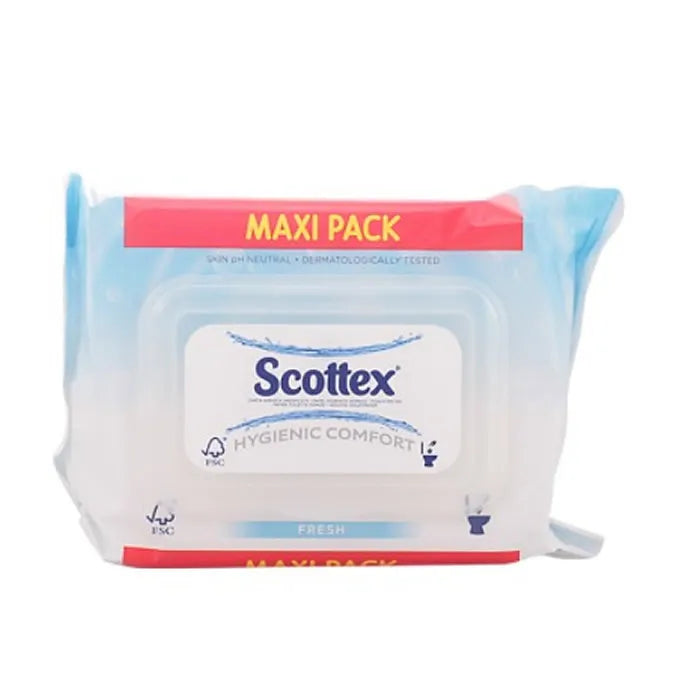 Scottex Original Wet Toilet Paper 74 Units - By Mio Perfumería