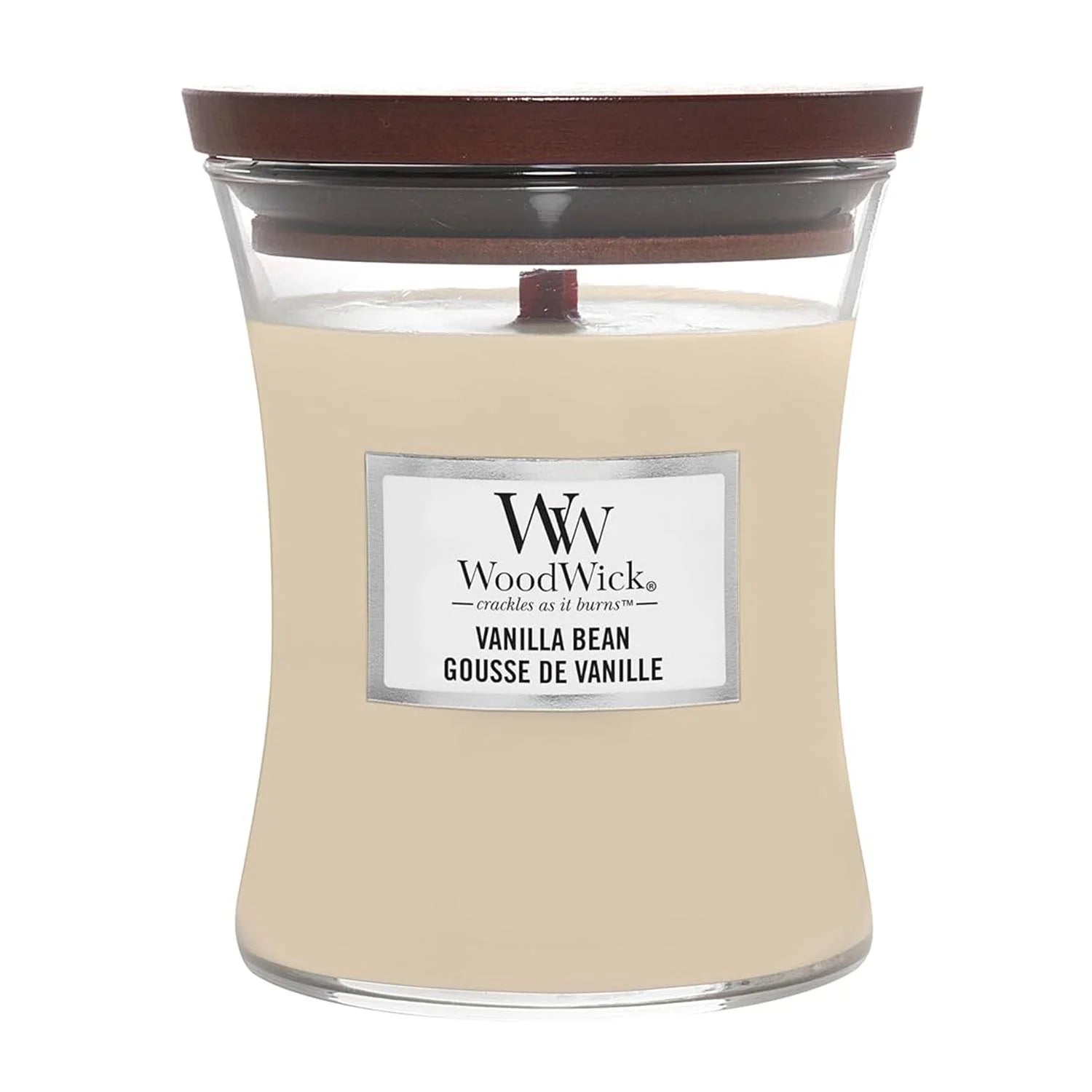 Woodwick Vela Vanilla Bean 275g - By Mio Perfumería