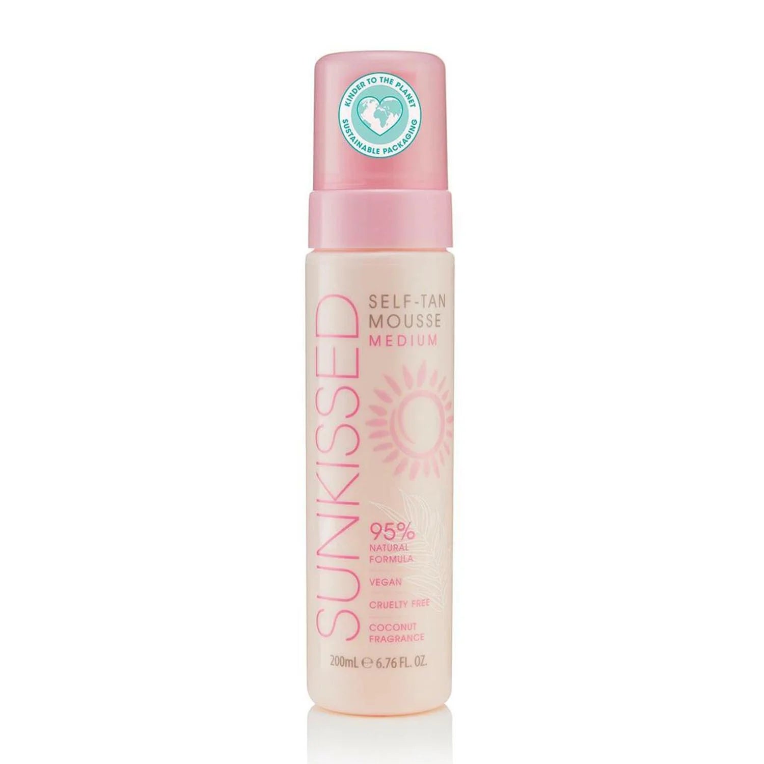 Sunkissed Self-Tan Mousse Medium Coconut Fragrance 200ml - By Mio Perfumería