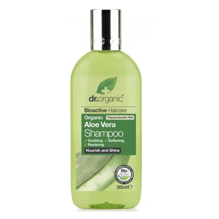 Dr.Organic Aloe Vera Shampoo 265ml - By Mio Perfumería