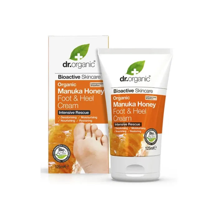 Dr. Organic Manuka Honey Foot Cream 125ml - By Mio Perfumería