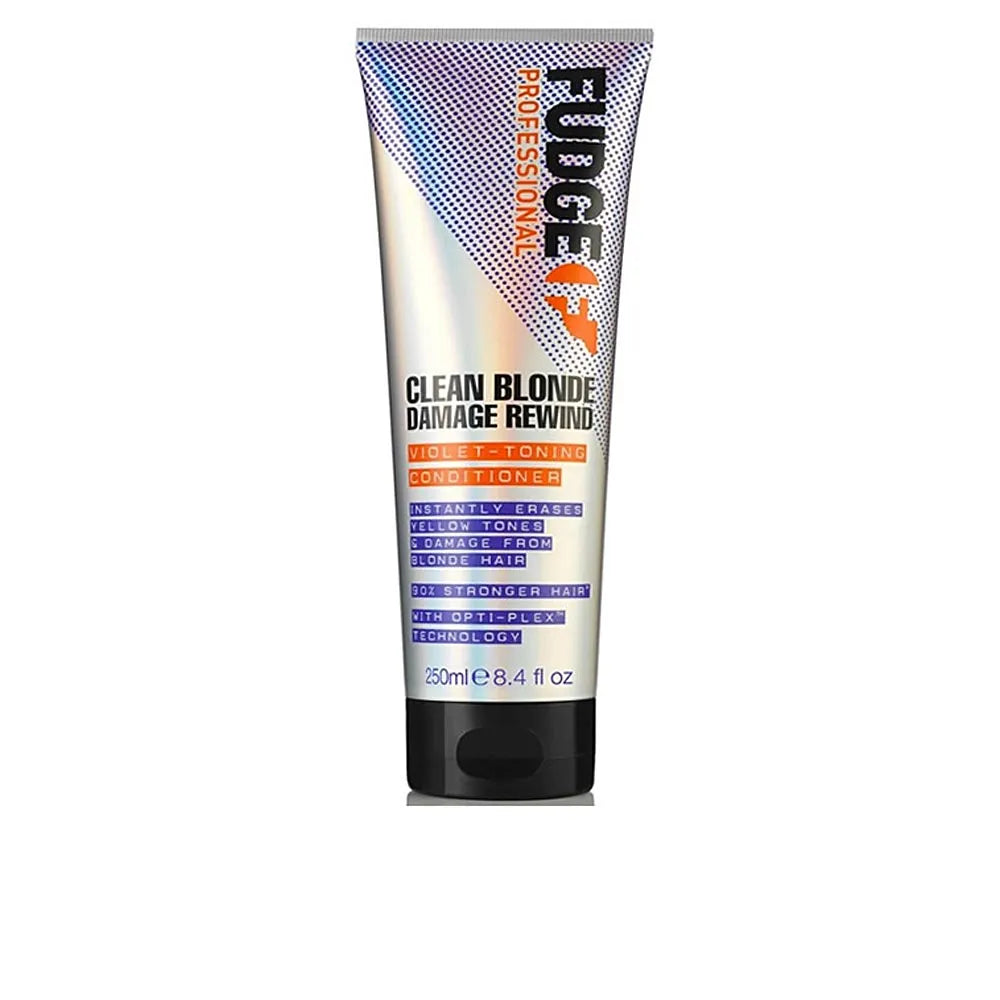Fudge Clean Blonde Damage Rewind Violet-Toning Conditioner 250ml - By Mio Perfumería
