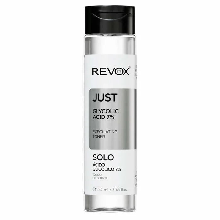 Revox Just Glycolic Acid 7% Exfoliating Toner 250ml - By Mio Perfumería