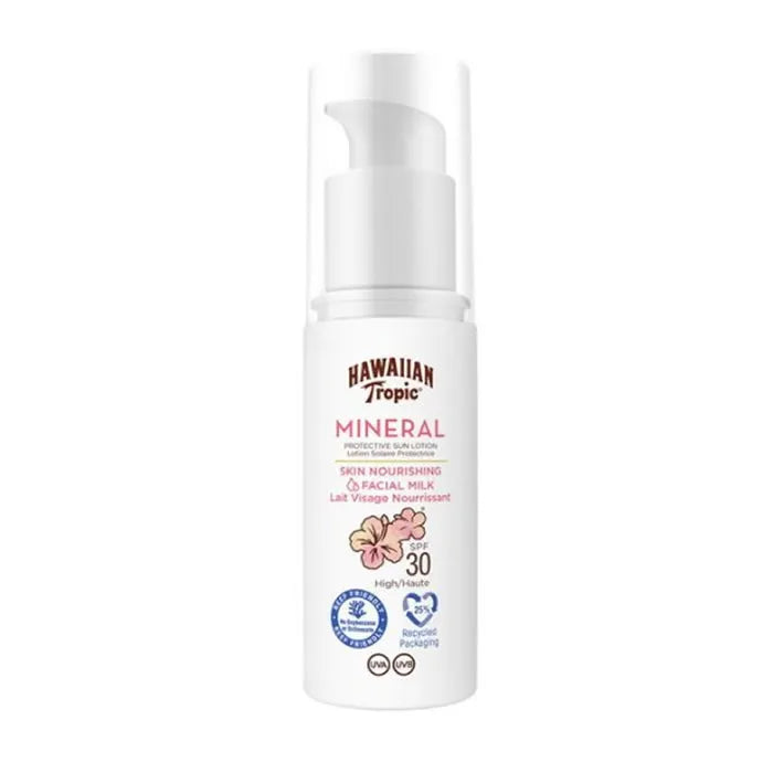 Hawaiian Tropic Mineral Facial Protective Milk Spf30 50ml - By Mio Perfumería