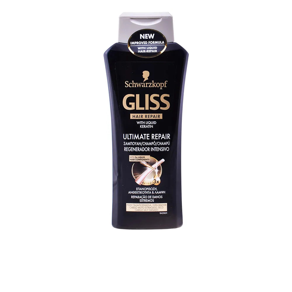 Gliss Ultimate Repair Shampoo 400ml - By Mio Perfumería