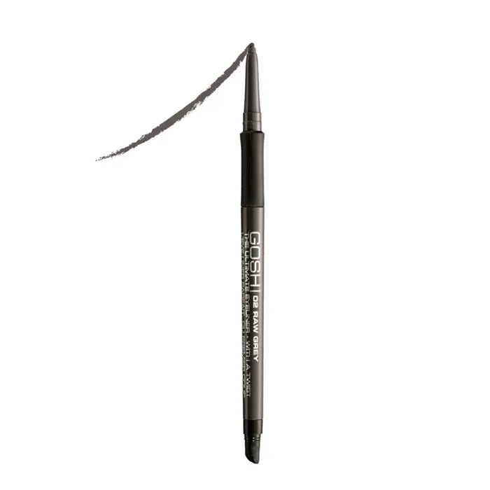 Gosh The Ultimate Eyeliner With A Twist 02 Raw Grey - By Mio Perfumería
