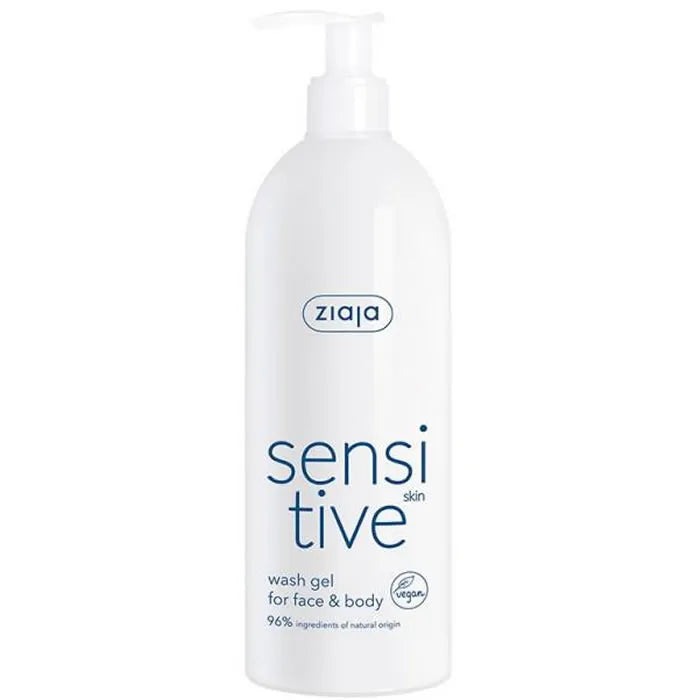 Ziaja Sensitve Gel Limpiador Rostro y Cuerpo Para Pieles Sensible 400ml - By Mio Perfumería