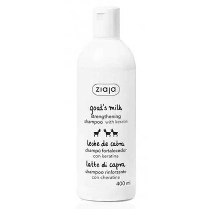 Ziaja Leche De Cabra Champú Fortalecedor Con Keratina 400ml - By Mio Perfumería