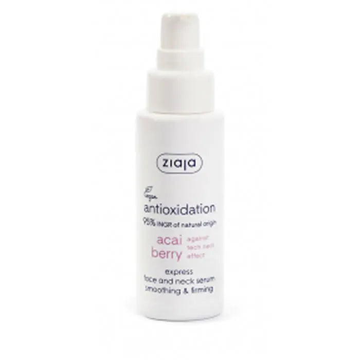 Ziaja Acai Serum Concentrado Antioxidante Para Rostro y Cuello 50ml - By Mio Perfumería