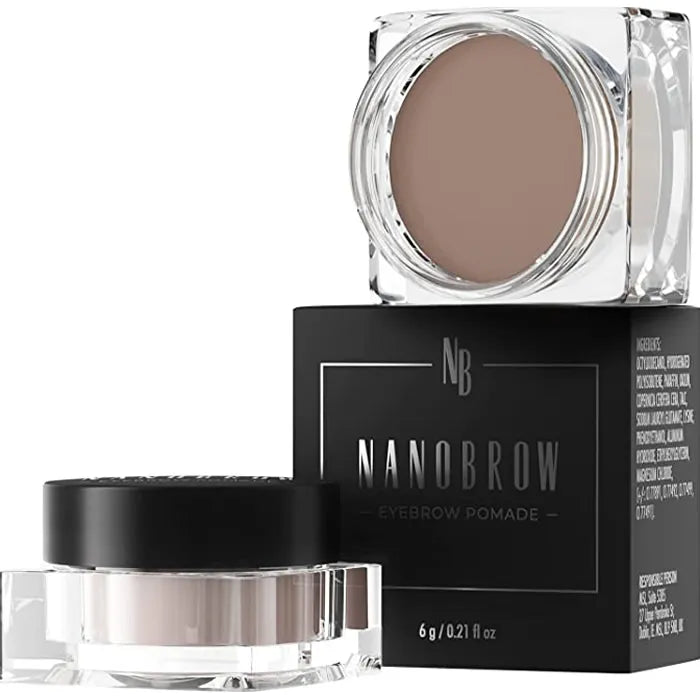 Nanobrow Eyebrow Pomade Medium Brown 6g - By Mio Perfumería