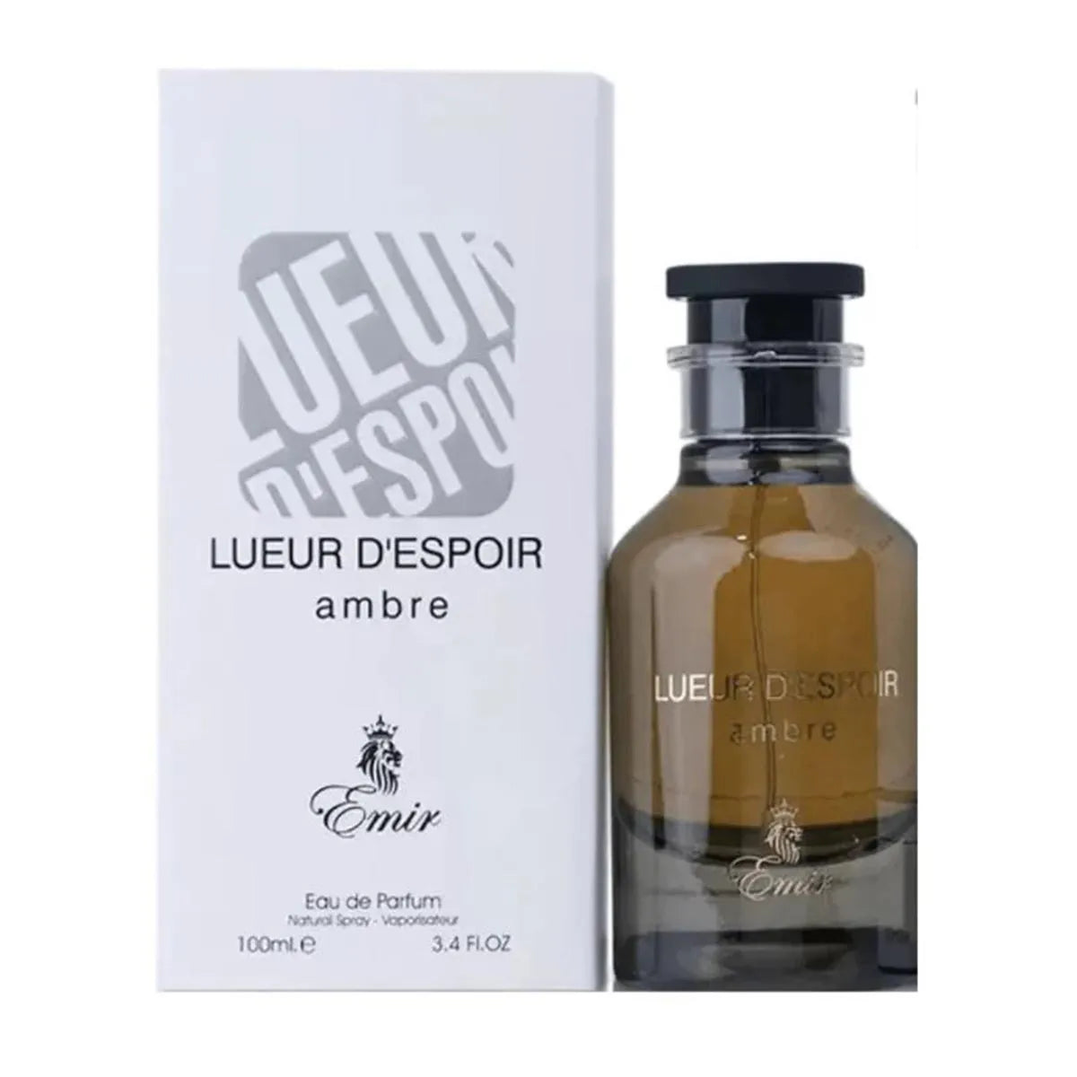 Paris Corner Emir Lueur Despoir Ambree Eau De Parfum 100ml Spray - By Mio Perfumería