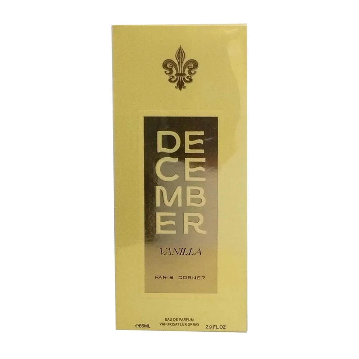 Paris Corner December Vanilla Eau De Parfum 85ml Spray - By Mio Perfumería