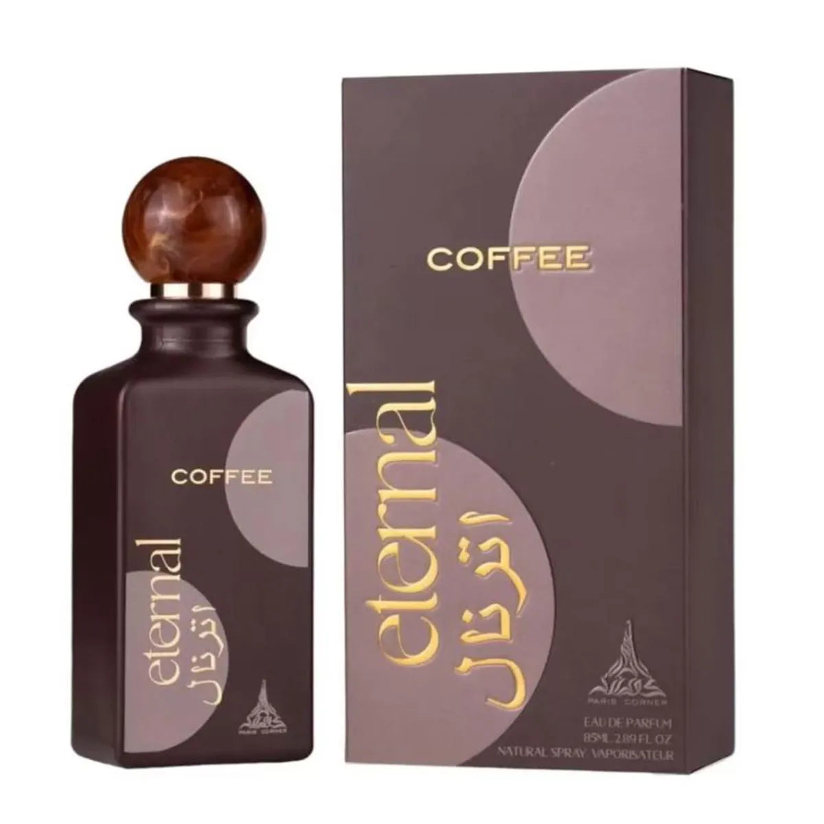 Paris Corner Eternal Coffee Eau De Parfum 85ml Spray - By Mio Perfumería