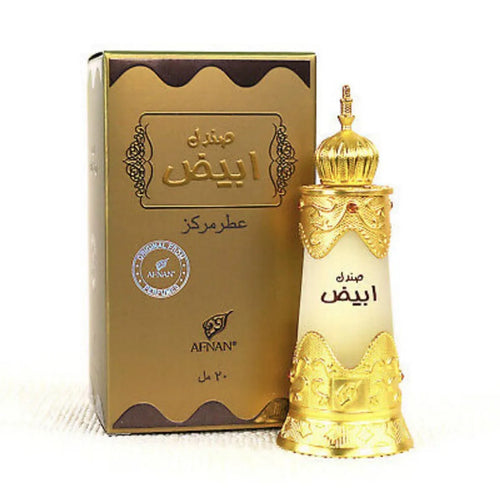 Afnan Abiyad Sandal Perfume Oil 20ml - By Mio Perfumería