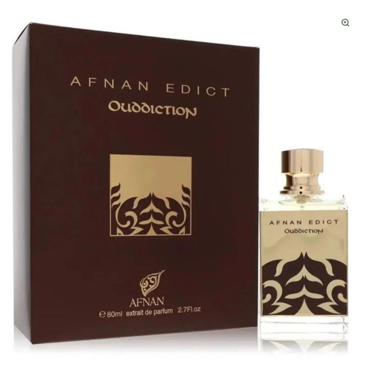 Afnan Edict Ouddiction Extracto De Perfume 80ml - By Mio Perfumería