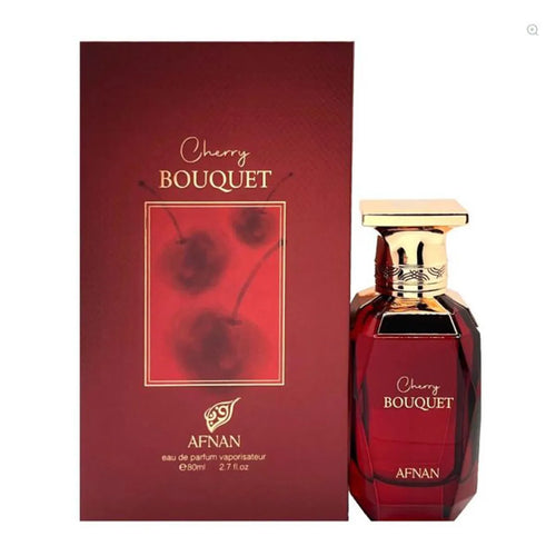 Afnan Cherry Bouquet Eau De Parfum 80ml Spray - By Mio Perfumería