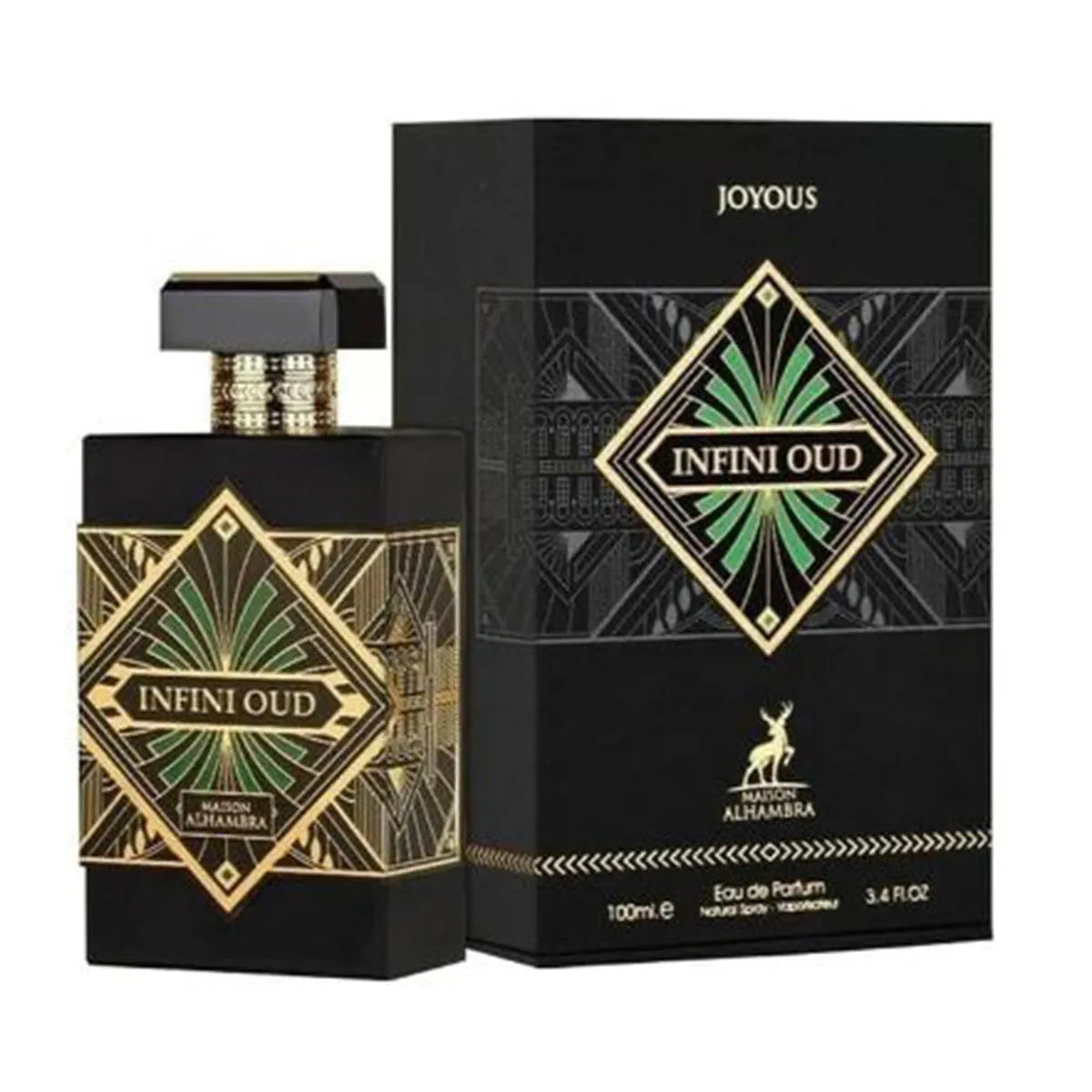 Maison Alhambra Joyosus Infini Oud Eau De Parfum 100ml Spray - By Mio Perfumería
